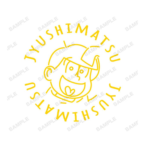 『おそ松さん』十四松 ラインアート パーカーメンズ【202509再販】